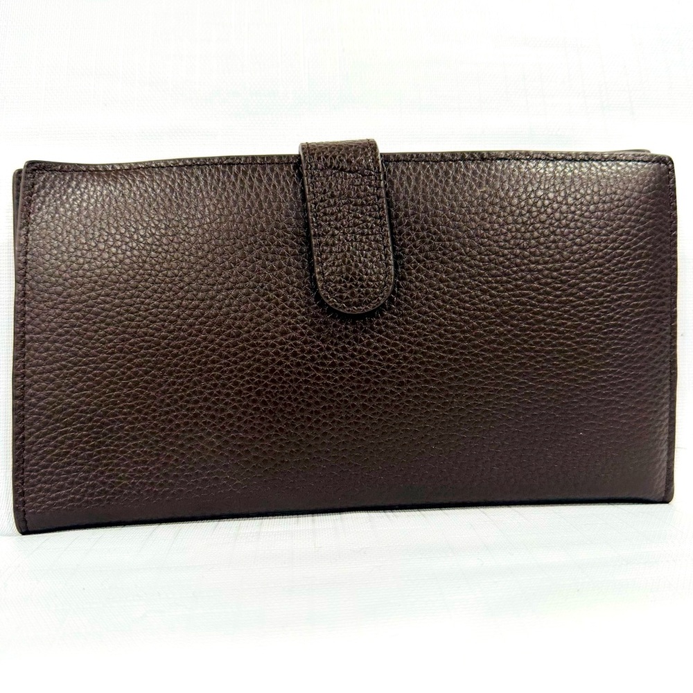 Beck leather Passport/long wallet